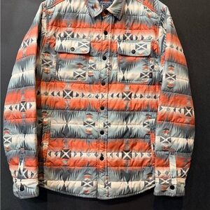 Faherty Brand - Multicolor Quilted Jacket - Doug Good Feather , Aztec- LARGE